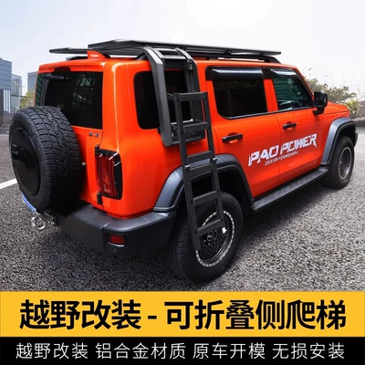 Roof Expansion Platform Luggage Frame: Roof rack