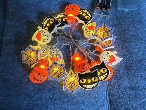 Halloween pumpkin lanterns led ghost bat ghost hand decorative lanterns solar outdoor holiday lights wholesale