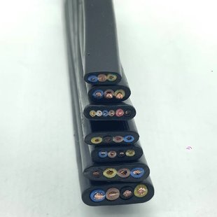 TVVB2 core 1.5 square telescopic door flat wire electric door rolling gate flat cable factory direct pure copper