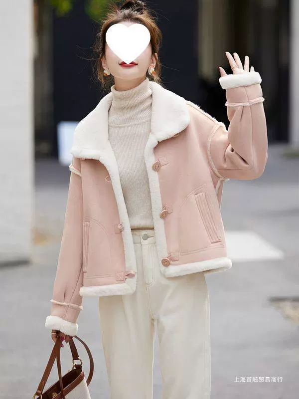 Зимняя куртка женская в стиле Chanel, утеплённая с меховой оторочкой, S–2XL