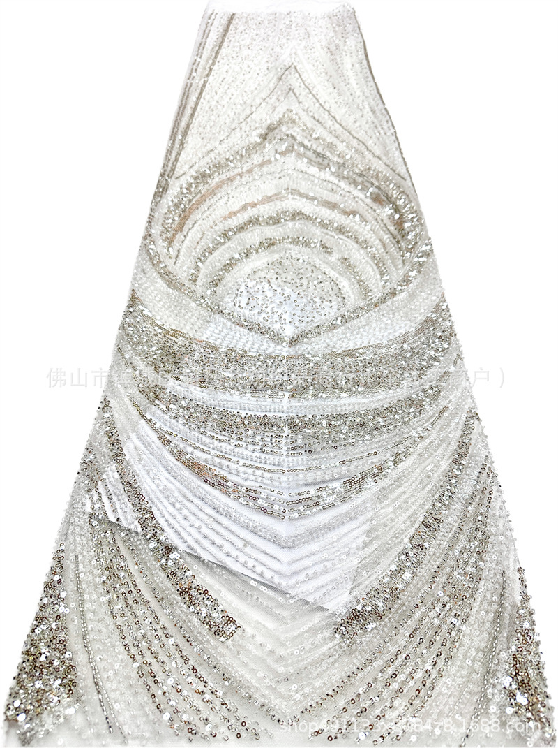 Fabricantes nuevos telas de encaje Gao Ding vestido de boda vestido de noche vestido de moda tela comercio exterior transfronterizo