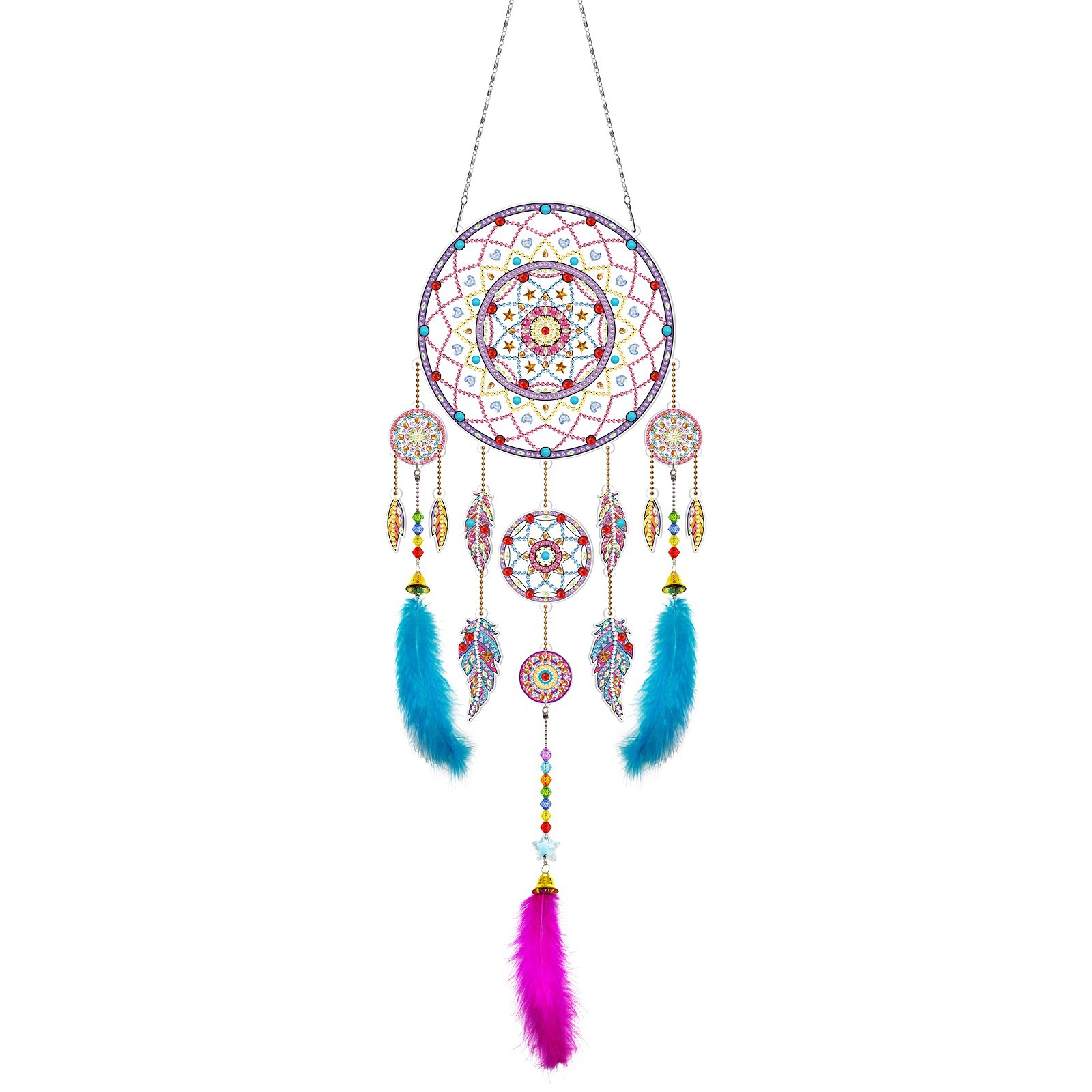 Diamante pintura perimetral DIY Dreamcatcher 5D pintura de diamante artesanía sala de estar pintura decoración de perforación bordado se puede distribuir