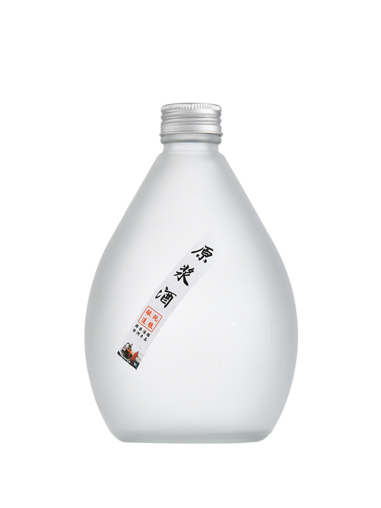 A5L wholesale glass wine bottles, one pound capacity, empty bottles for white wine, fruit wine bottles, home brewing, refilling, health wine, two ounces, sanding small.