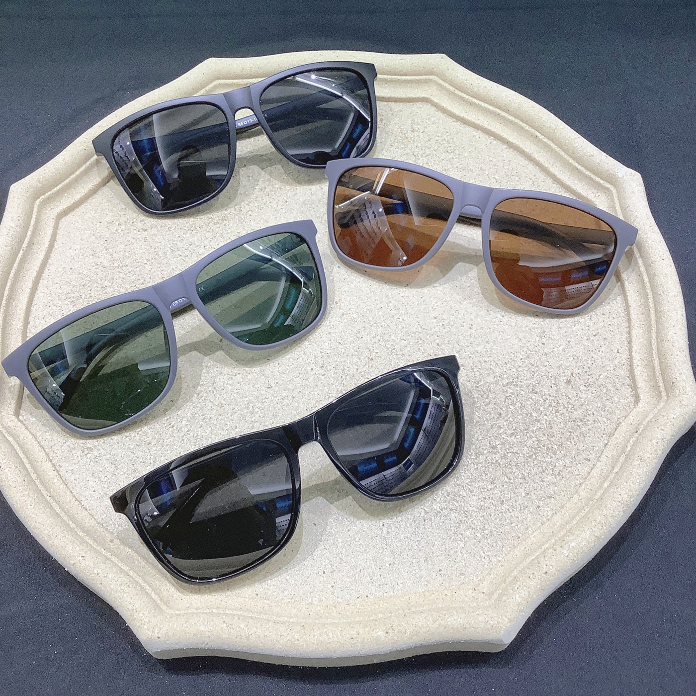 Nuevas gafas de sol polarizadas cuadradas de conducción para hombres gafas de sol clásicas transfronterizas AliExpress Southeast