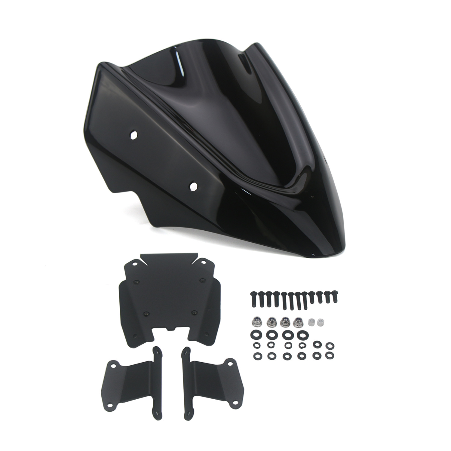 Suitable for Kawasaki Z900 2025-2026 Modified Motorcycle Racing Front Windshield Windscreen Deflector