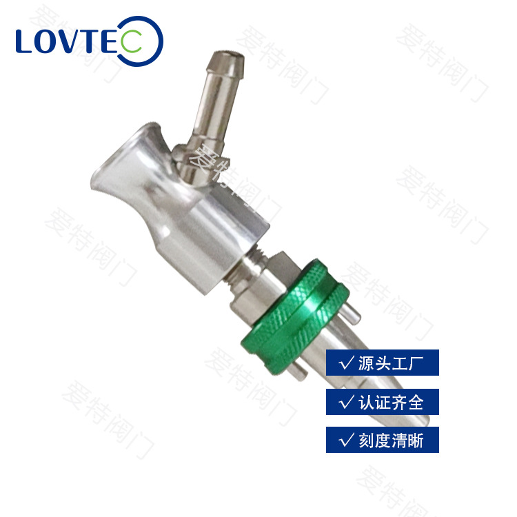 【厂家直销】 德标枪型 7字型气体快插转接头 德标终端接头