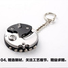 Small street coins, handheld keychain, fruit pocket knife stainless steel