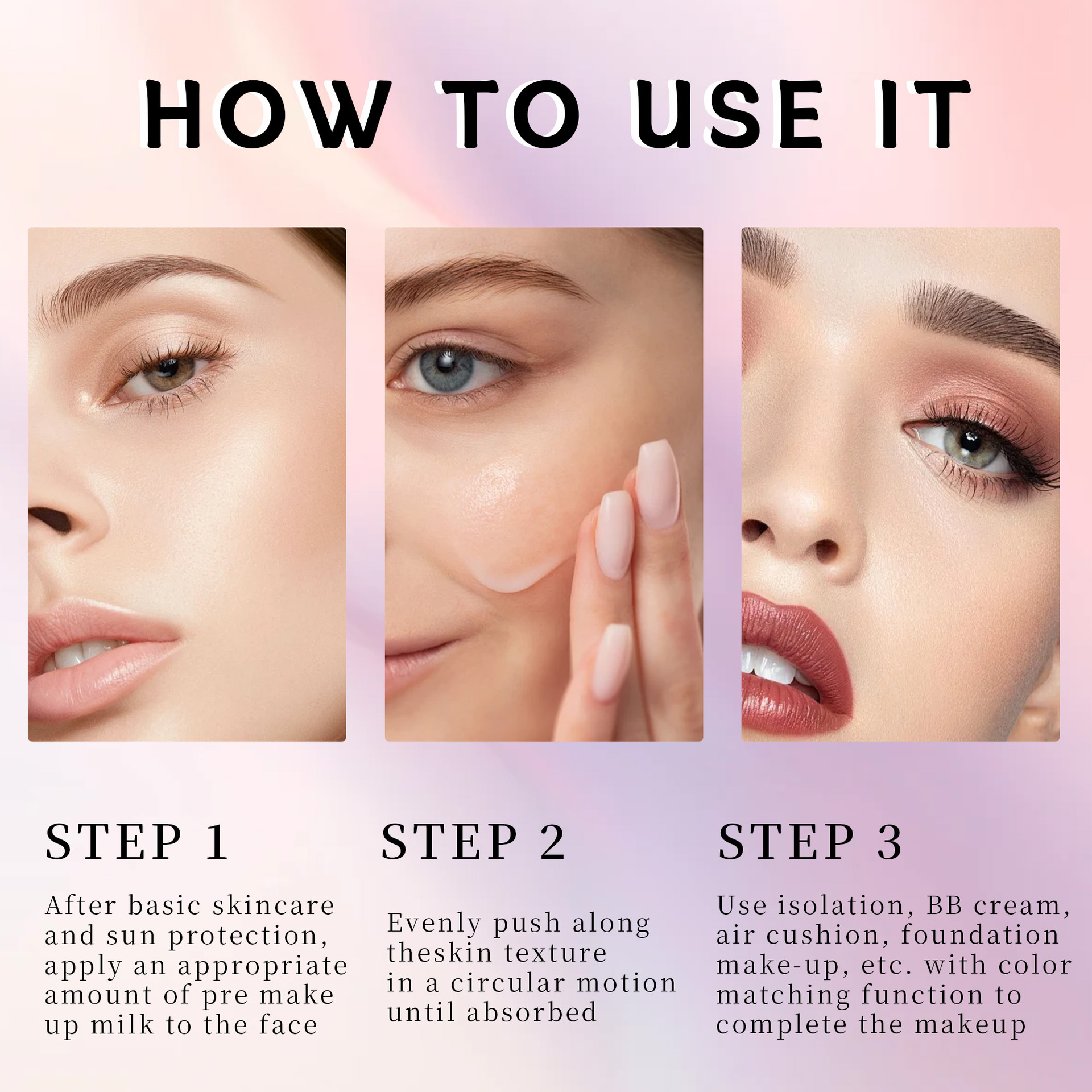 SHCOETY Eye Natural Isolation Moisturizing Primer Facial Base, invisible pores, no clogging Powder primer undefined