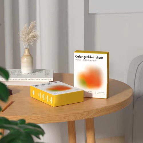 Quan diary anti-cross-dye mixed wash color-absorbing tablets non-dyed laundry tablets anti-cross-color washing machine color master sheet to absorb sticky hair