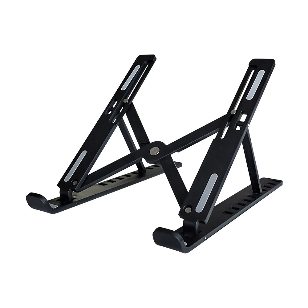 Soporte de aluminio para computadora portátil, ajustable, plegable, refrigerante, para tabletas, monitores y computadoras de escritorio, venta al por mayor