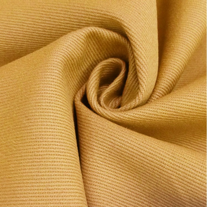 Tejido de algodón transpirable al por mayor Tejido de algodón orgánico Tejido de Jacquard suave y sostenible Tejido de bisel de doble vía