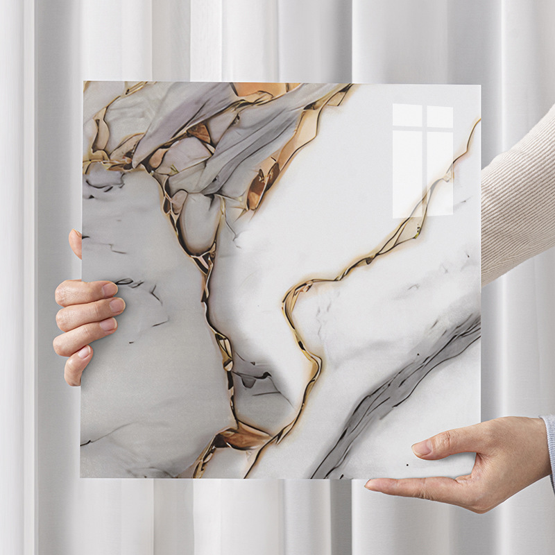Transfronterizo especial para imitar azulejos de mármol pegatinas de pared autoadhesivas decoración impermeable a prueba de agua pegatinas de pared imitación a prueba de humedad