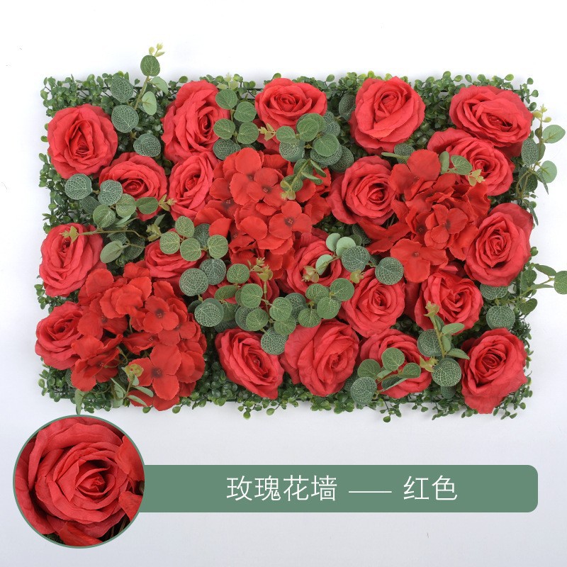 Muro de Flores de Hortensia para Decoración de Bodas, Arreglo Floral, Fondo de Pantalla, Alfombra de Pared, Arreglo Floral Artificial, Muro de Flores Famoso en Internet, Decoración de Bodas al por Mayor