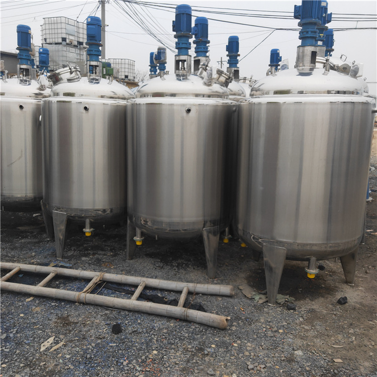 出售二手不锈钢反应釜二手不锈钢反应釜二手反应釜厂家
