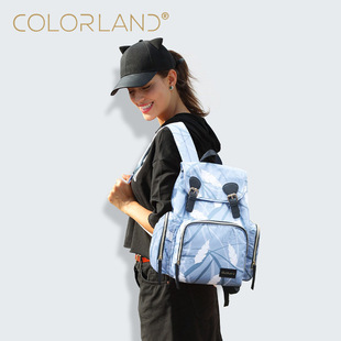British COLORLAND New Fashion Multi-function Large Capacity Mummy Bag Backpack High Quality Mother and Baby Bag