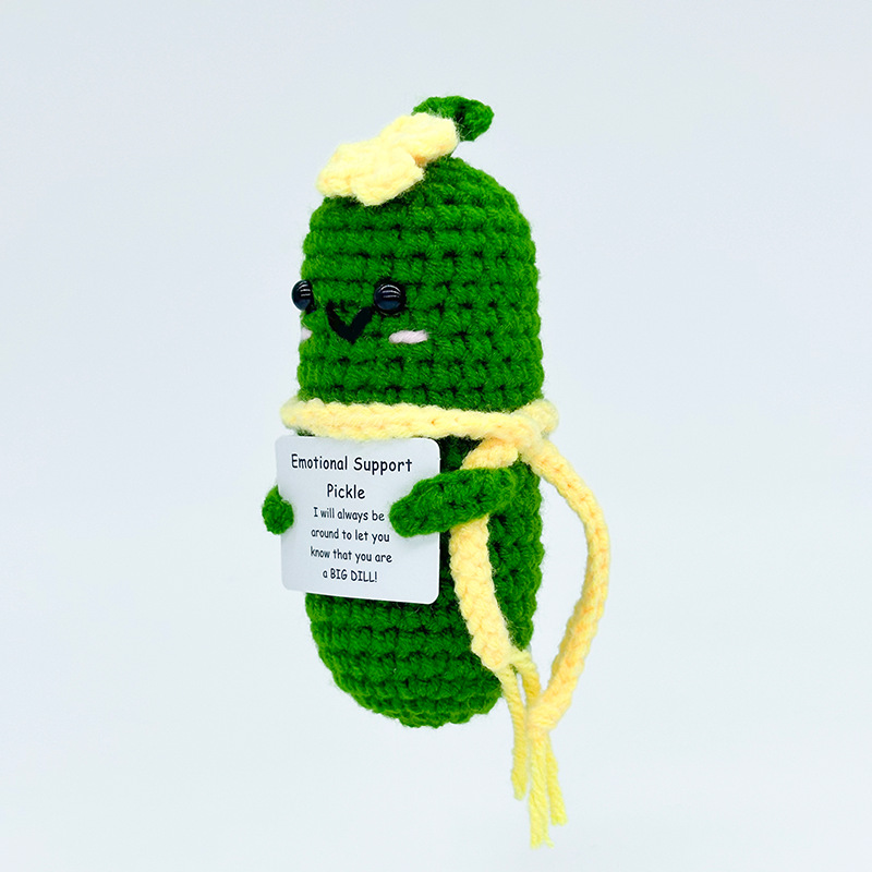 Muñeco Tejido a Mano de Felpa Decorativo para Escritorio y Regalo image 45