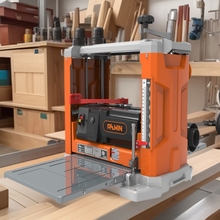 美款木工压刨机家用平刨机多用电刨台式刨床单面刨木工平压刨体机