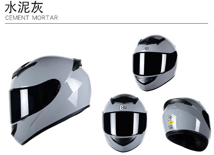 Motorcycle helmet 3C certification winter full helmet single lens motorcycle electric car safety helmet factory wholesale generation