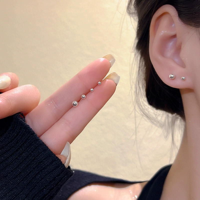 Серьги 925 пробы — стиль ретро из серебряной проволоки, легкий вес, варианты 4×2×4 см