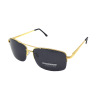 Metal square glasses, sunglasses, suitable for teen