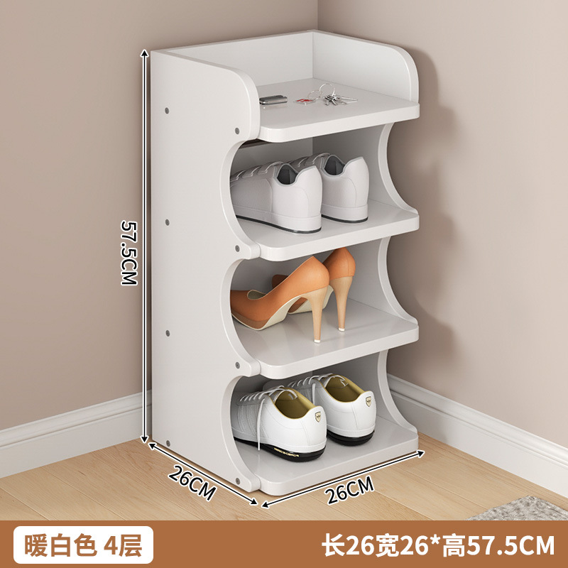 [올원목-웜화이트] 4겹 26*26*57.5cm