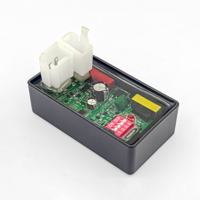 Suitable for Cg125 6-Pin Dc with Dip Dial Switch Motorcycle Igniter, Limit Range 4000-12000