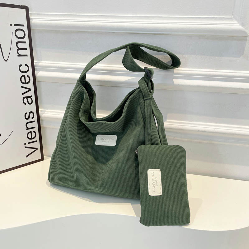 2025 New Women's Bag Korean Style Fashionable Simple Mother-In-Law Bag Shoulder Bag Large Capacity Handbag Export Bag Trendy