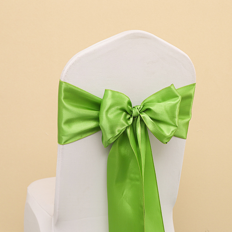 Rope de cuerda, respaldo de silla, lazo de flor, respaldo de silla, decoración de boda, banquete de boda, cinta de hotel, decoración de boda, funda de silla