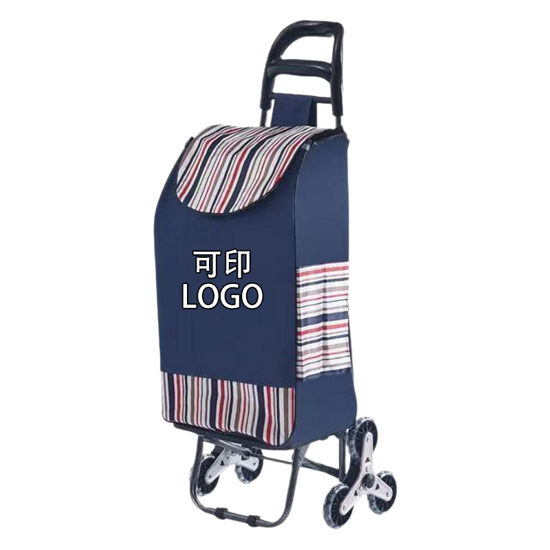 Carrito de compras de varilla de tracción de ancianos portátil doméstico de tracción de mercancías de doble propósito desmontable plegable para comprar verduras escaleras de tracción de mano pequeño remolque de empuje