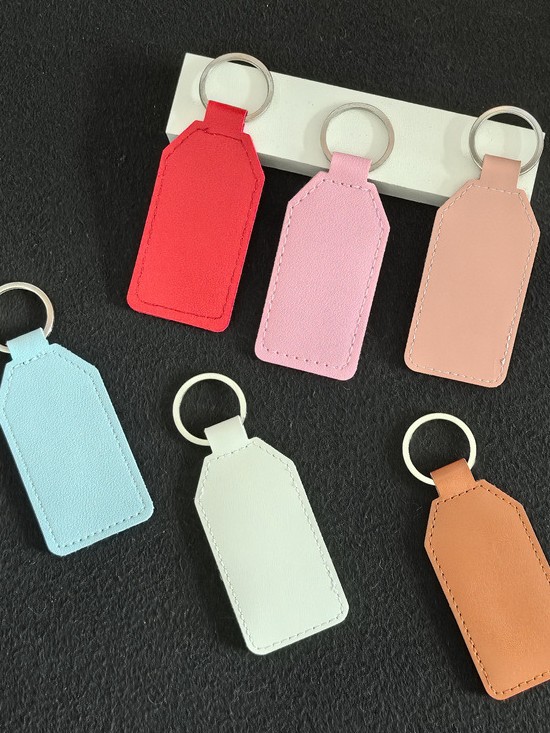 Spot bolso de cuero, bolso escolar, llavero, colgante, llavero de cuero para hombres y mujeres, regalo de negocios