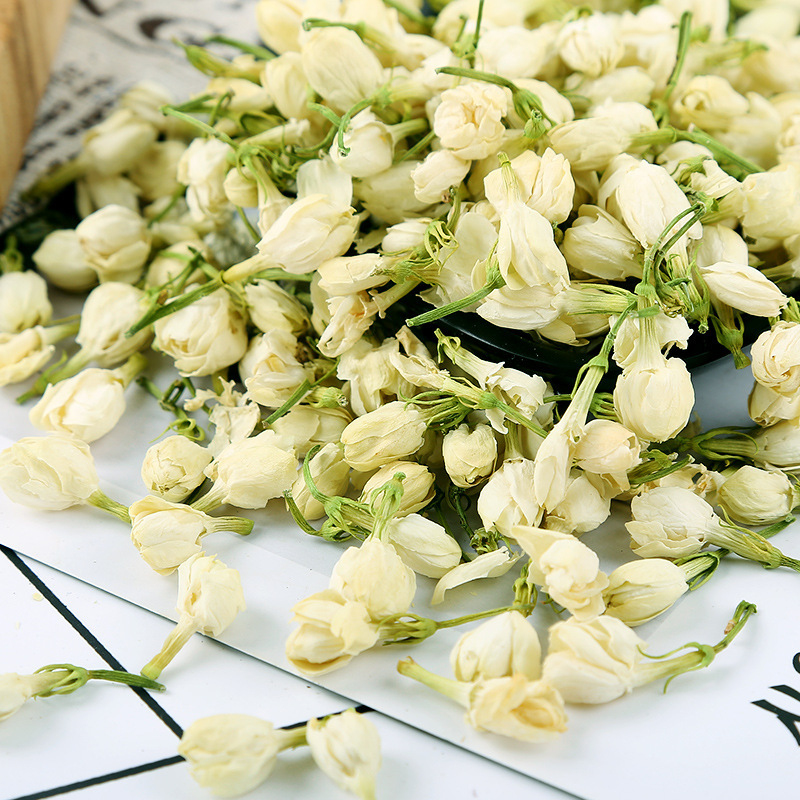 批发广西横县茉莉花干花散装500g 新货茉莉花茶叶 花草茶茉莉花干|undefined