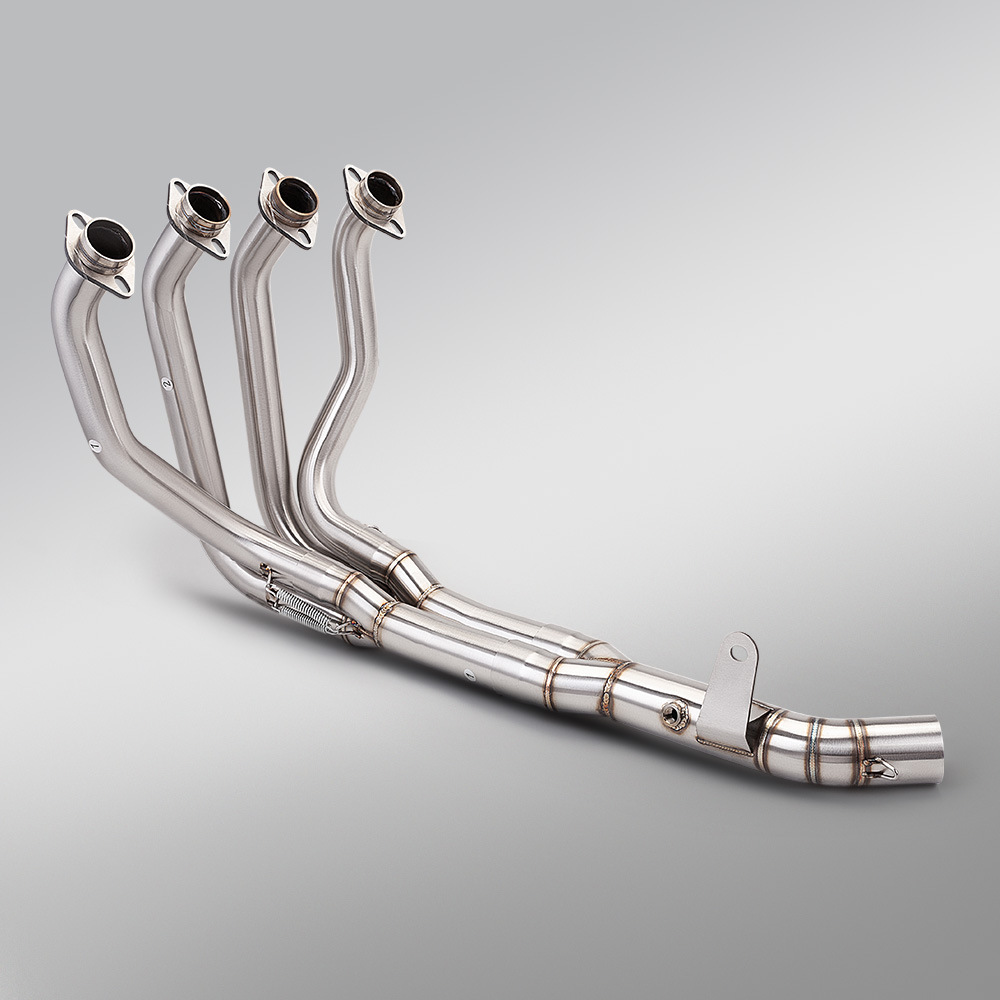 Suitable for Motorcycle Z900 Modification, Z900Se Internal Exhaust with Oxygen Port, Front Section Exhaust Pipe, Connects to the Original Rear Section