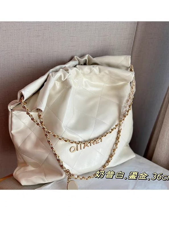 ロゴ入りオリジナル高バージョンゴミ袋 Xiangjia 22bag ショルダークロスボディバッグチェーンバッグ|undefined