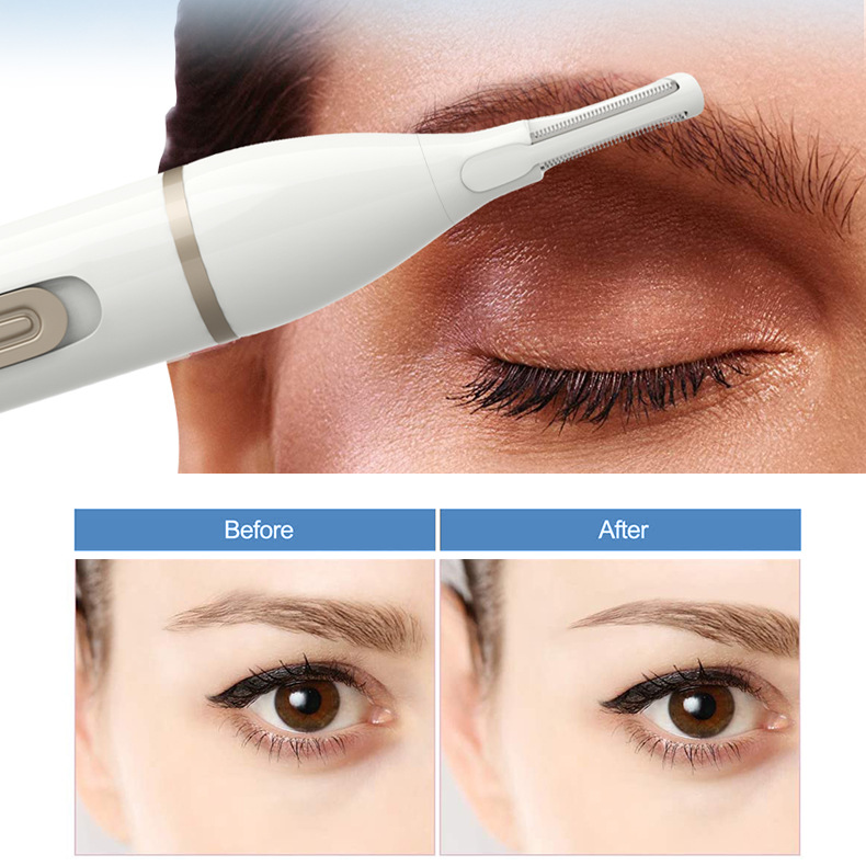 2022亚马逊新款5合1多功能女士脱毛剃毛器迷你口红电动鬓毛修眉刀