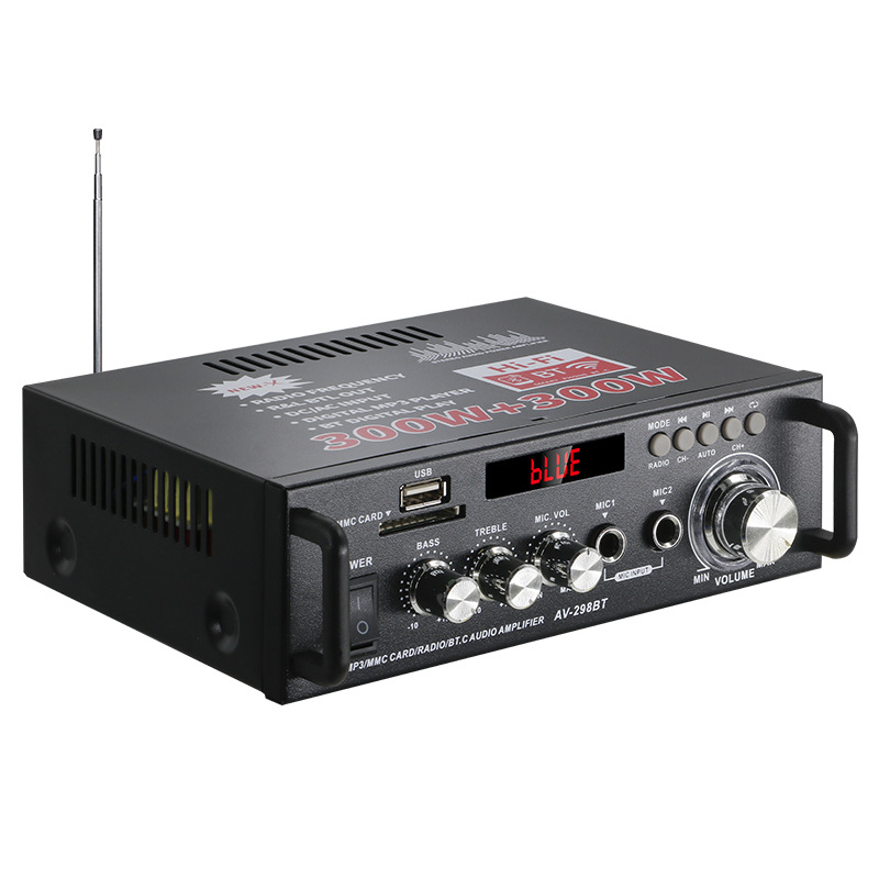 Усилитель HiFi AV-298BT вилка CN