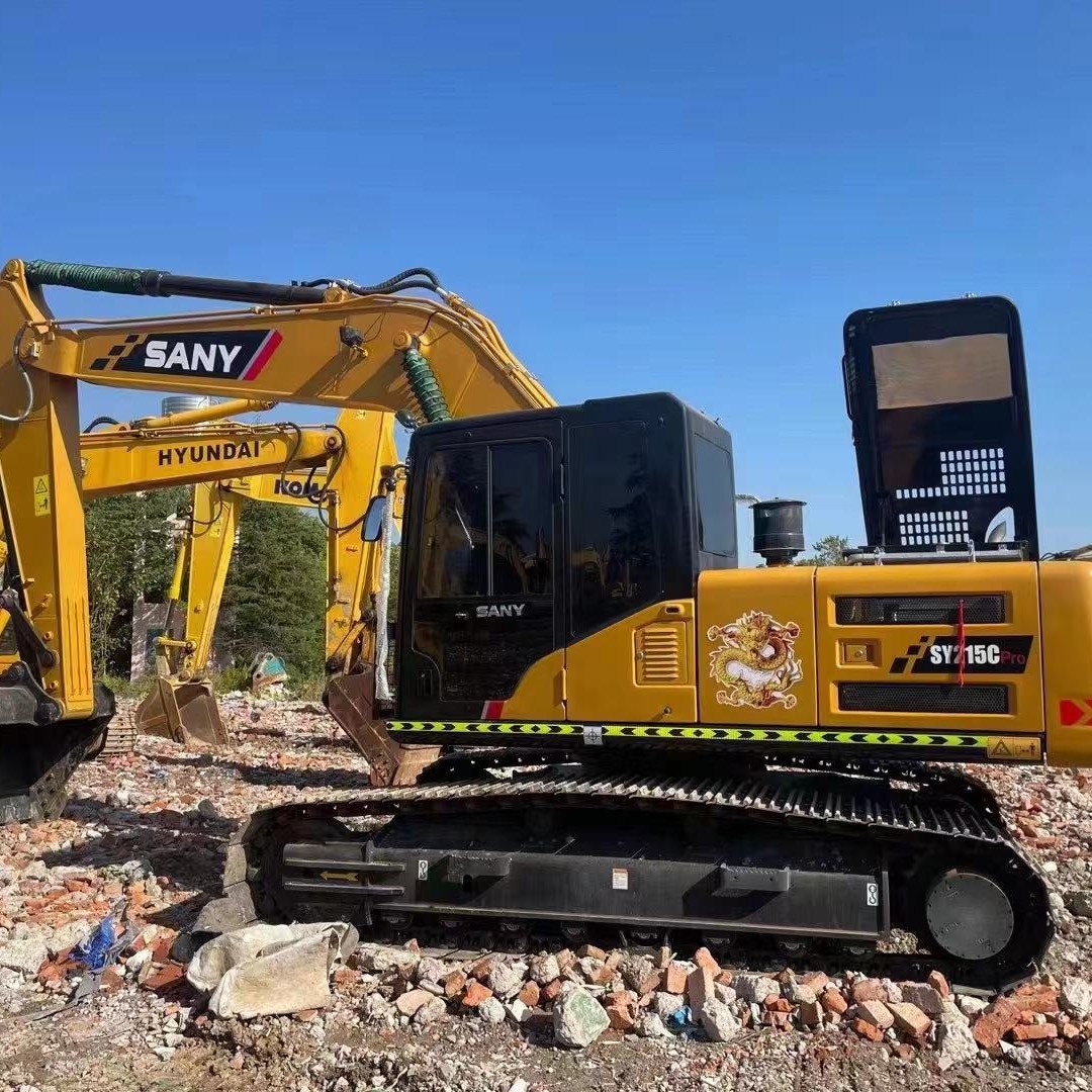 Mongolia tiene exportaciones de comercio exterior para comprar de segunda mano SanY215 bar 10 excavadora SanY235 precio de 158000 yuanes