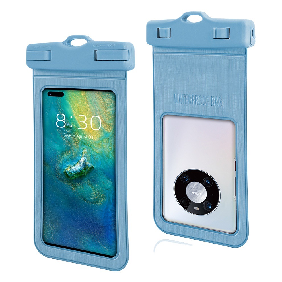 Cross-border rafting diving swimming mobile phone waterproof case protective case new large transparent wholesale mobile phone waterproof bag