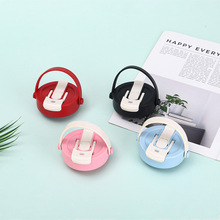 新款手提吸管杯汽车杯盖大容量保温杯通用杯盖一盖双饮咖啡杯盖