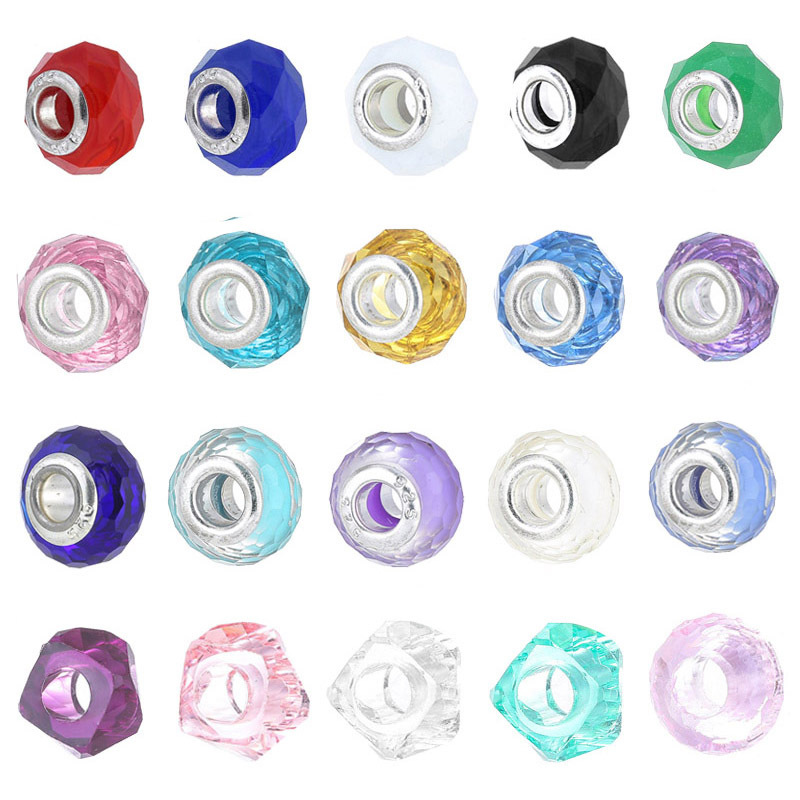 1 Piece 15*15mm Alloy Resin Geometric Polished Beads display picture 1