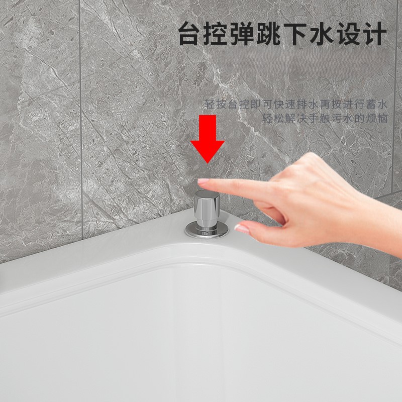 Mini abeja de paneles de lavandería armario de cerámica integrado lavabo lavabo lavabo lavabo profundo