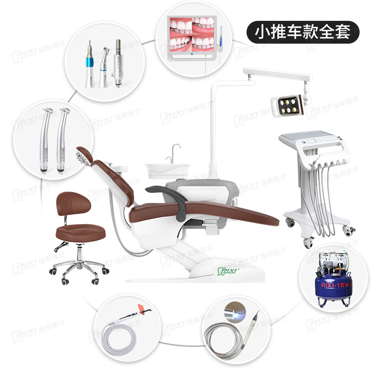 Nueva silla de tratamiento integral dental de alta calidad, silla dental oral, máquina de tratamiento integral dental, venta directa
