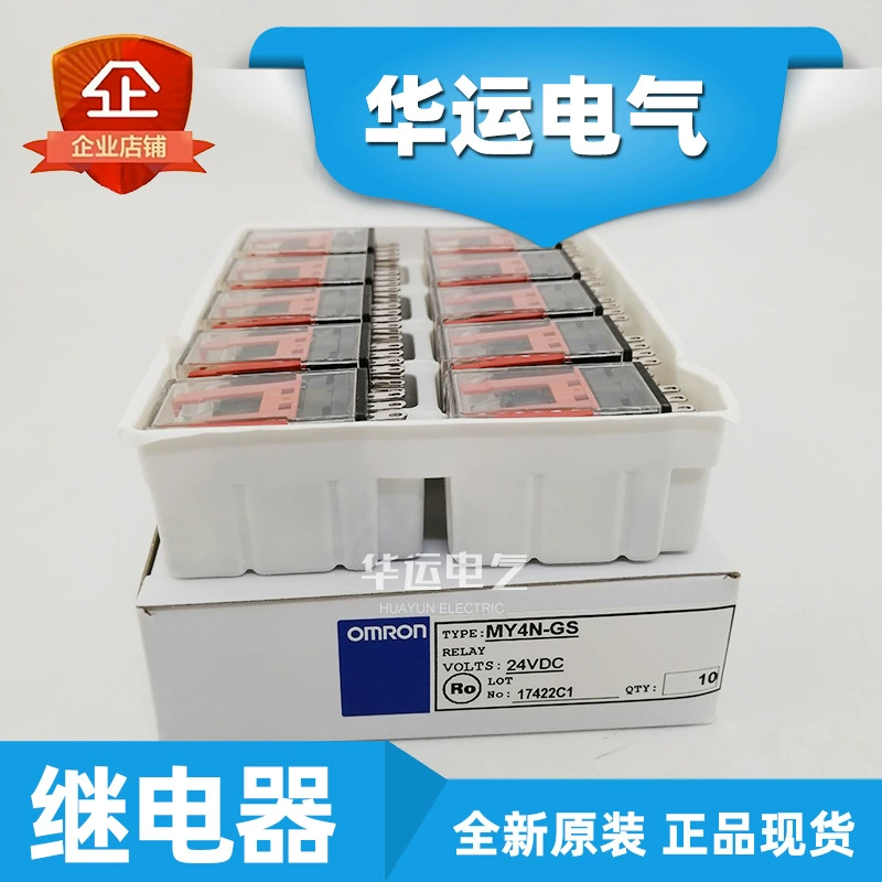 Оригинальный подлинный MY4N-GS DC24 Omron Малый реле OMRON Электронные компоненты Новый