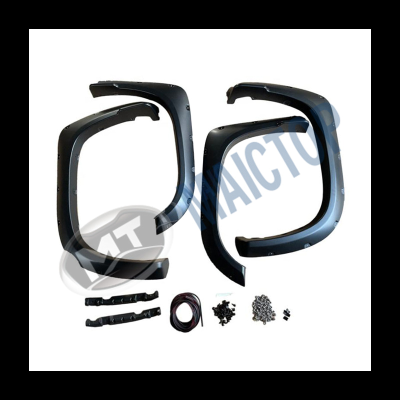 Suitable for 2014-2021 Toyota Tundra Wheel Eyebrow Car Tundra Original Car Black Abs Wheel Eyebrow