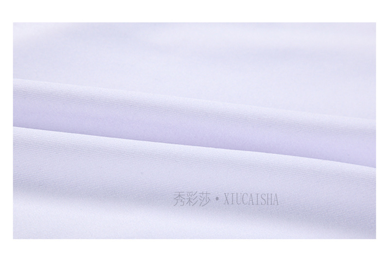 One-Piece Crotchless Lingerie Jumpsuit, Milk Silk Fabric, White Uniform-Style Roleplay — detail image 14