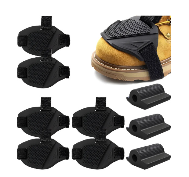 Cubierta de calzado de protección de cambio de motocicleta transfronteriza Cubierta de calzado de protección antideslizante de panal