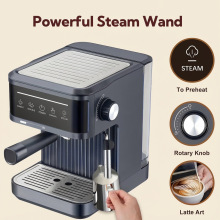 意式咖啡机家用Espresso Machine小型半自动20Bar咖啡機奶泡