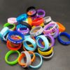 Silica gel decorations, pen, handle, non-slip elastic bow, slingshot, absorbs sweat and smell