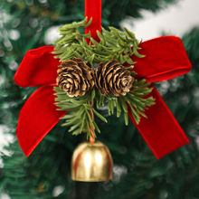 圣诞铃铛挂件diy材料包圣诞树挂饰商场节日场景布置圣诞节装饰品