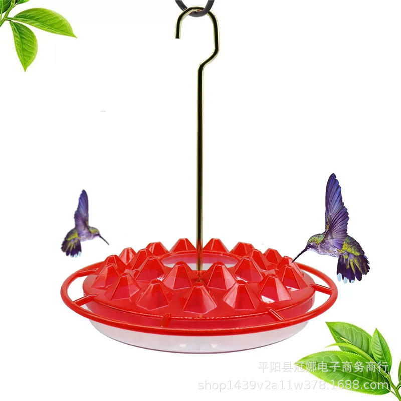 Hummingbird Feeder New Hummingbird Feeder Outdoor Hanging Round Hook Garden Bird Feeder
