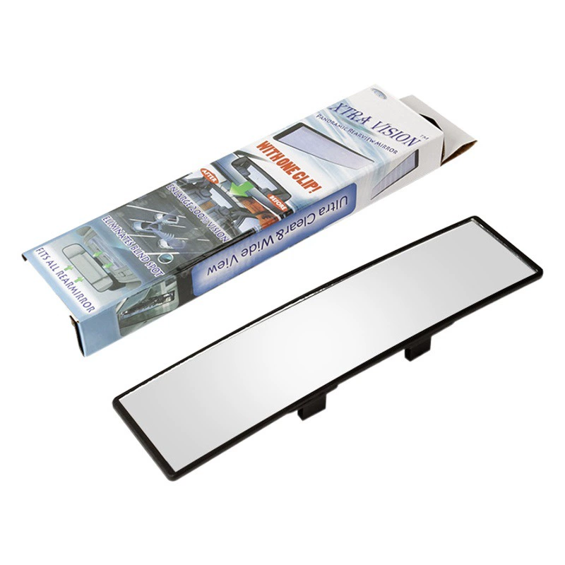 Автомобильное зеркало заднего вида с защелкой, широкоугольное изогнутое зеркало заднего вида с большим полем зрения, противотуманное и антибликовое, с большим углом обзора, вспомогательное зеркало заднего вида